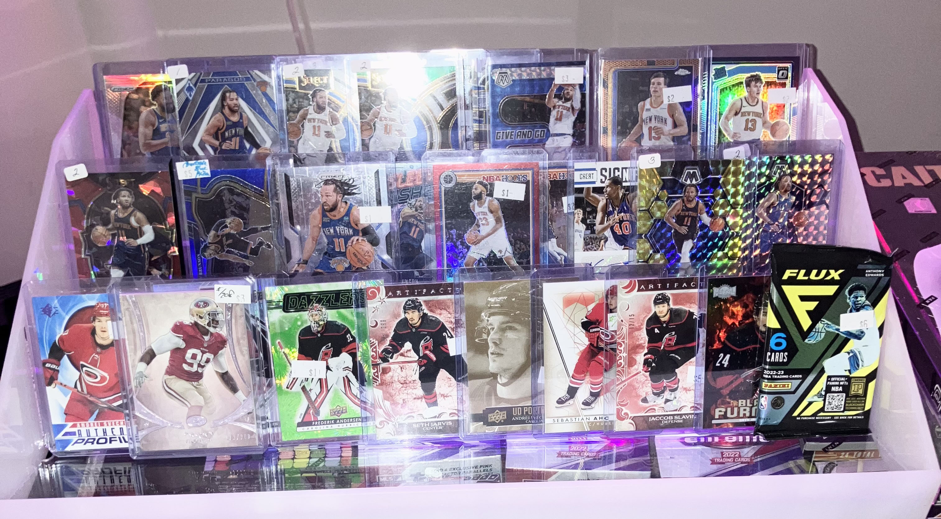 serialized cards Franklin Sports Cards