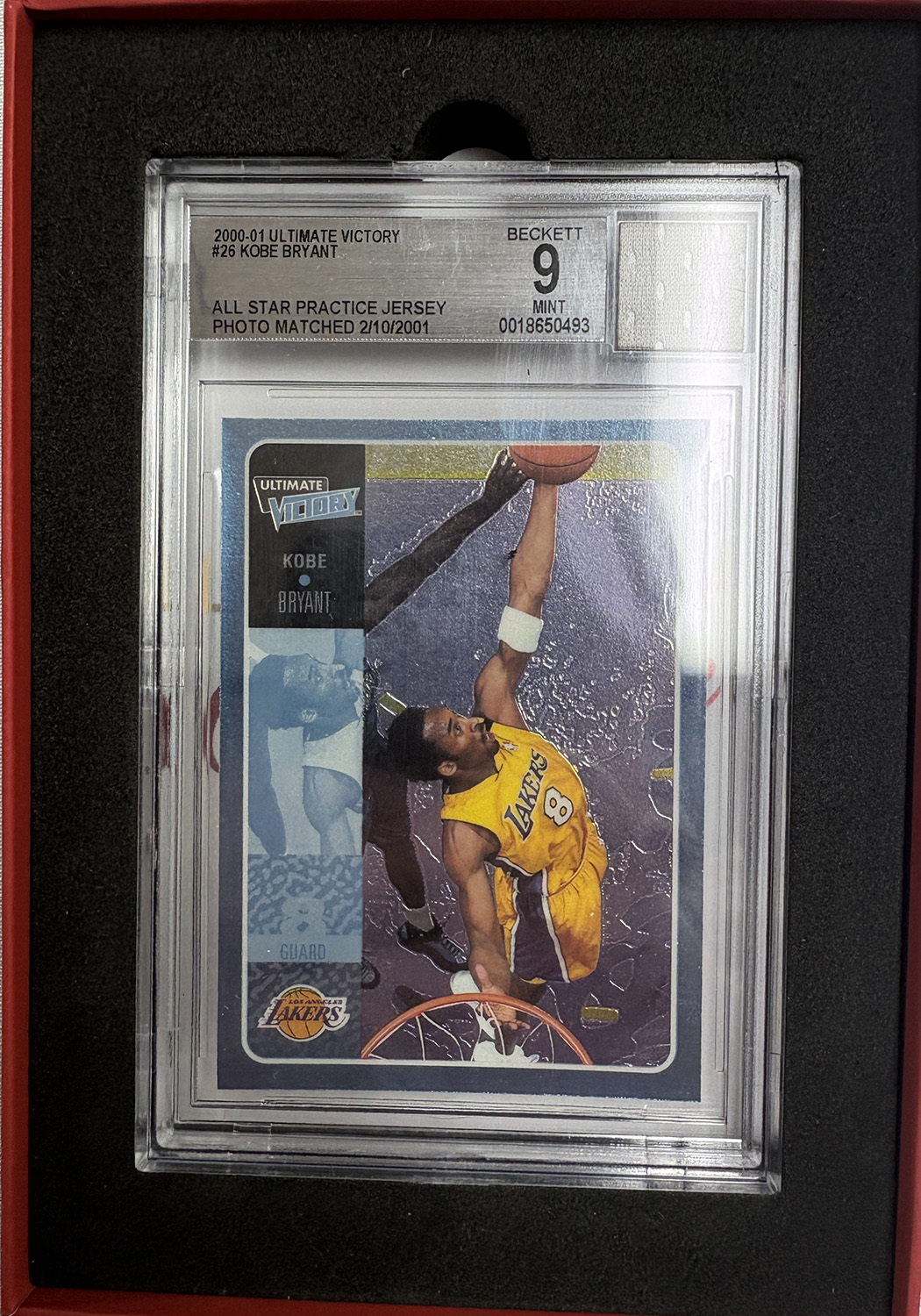 Kobe Bryant Jersey Beckett
