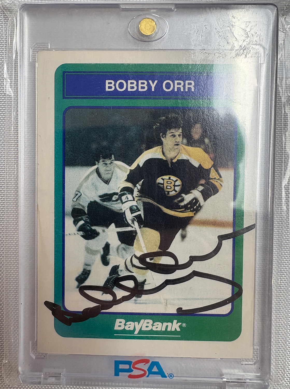 Bobby Orr BayBank PSA Front